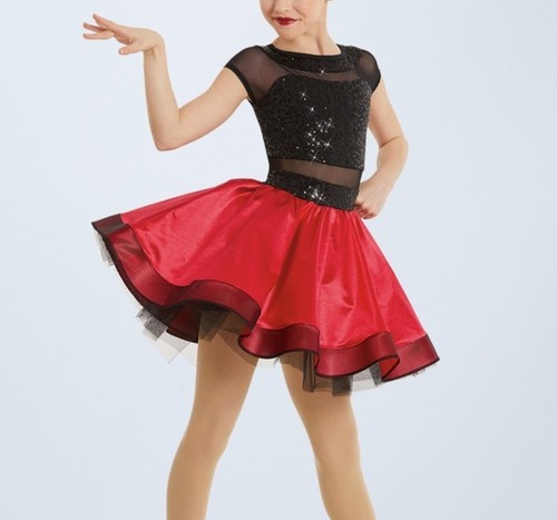 Weissman anna sun red satin - anna,