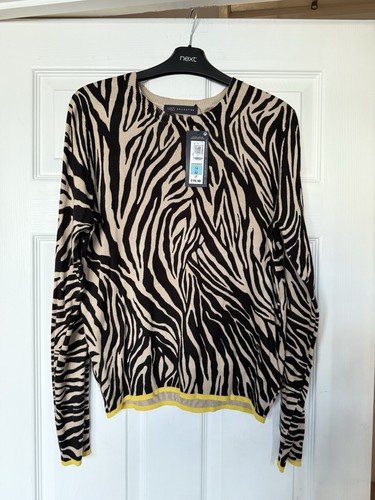 Tiger animal print jumper - print,