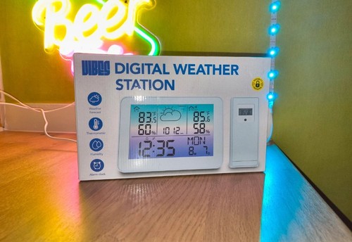 Digital weather station - digital, with
