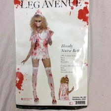 Nurse betty  Costume M 10-12 Day of the Dead  Leg Avenue UK Seller Halloween