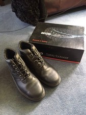 Arco Black Safety Boots Size 14
