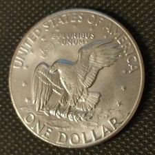 1974 "D" One Dollar Eisenhower