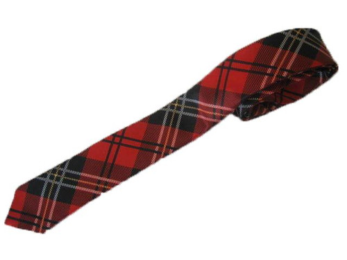 Tartan tie red - tartan,