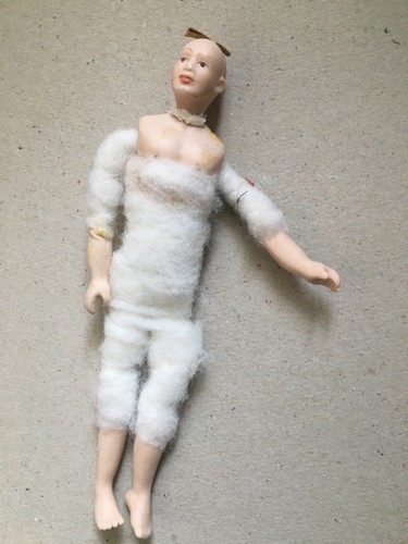 Porcelain doll man - porcelain,