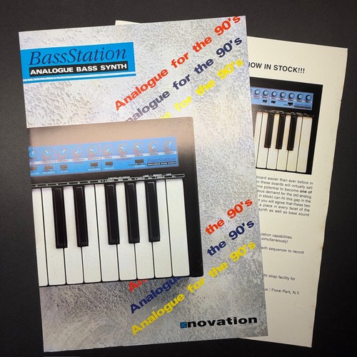 Vintage novation bass station - novation,