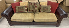 DFS Perez 4 Seater Sofa Brown