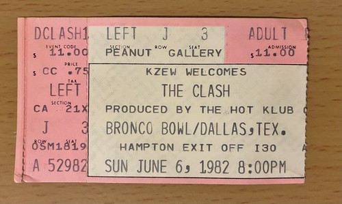 1982 the clash bronco - the,