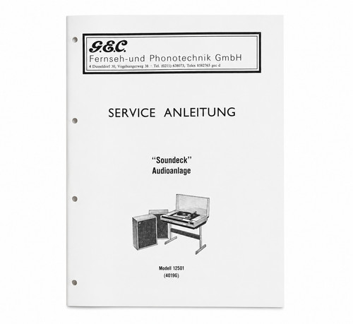 Vintage gec soundeck - gec,