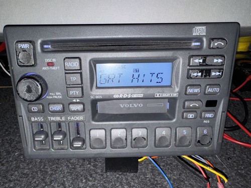 Volvo 805 radio - cd, cassette