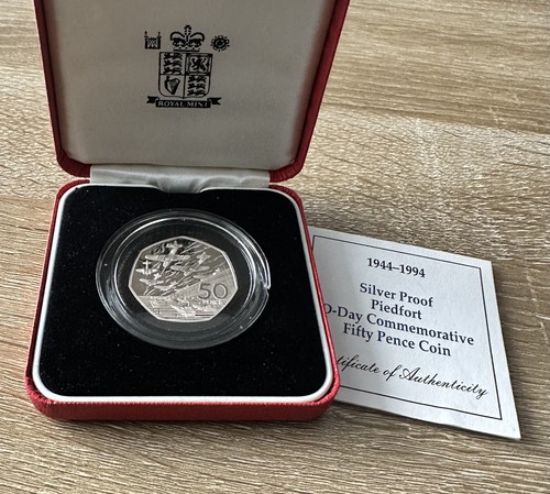 1994 silver proof piedfort - silver,