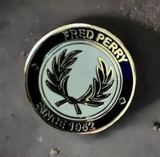 Fred Perry Lapel Pin Badge