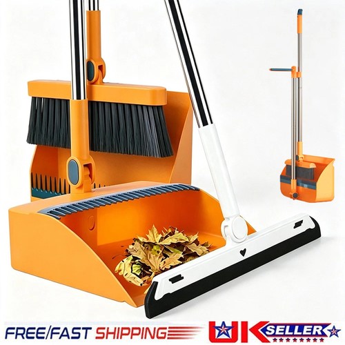 Long handled dustpan and - long,