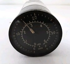 RAF Victor 6A  6629 fuel Quantity Gauge ,  0-6000 Lbs