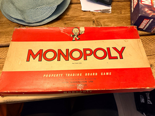 Waddingtons monopoly vintage - monopoly,