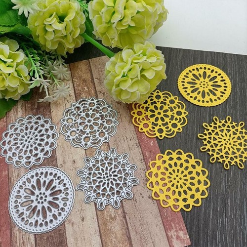 Circle lace metal cutting - circle,