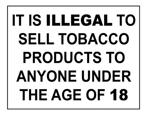 Sign adhesive sticker notice - sign,