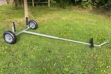 150kg foldable yard trailer - 150kg,