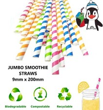 🔥 Jumbo Paper Straws Slush