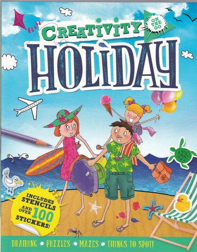 Summer holiday activity book - holiday,