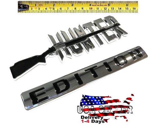 Hunter edition emblem high - edition,