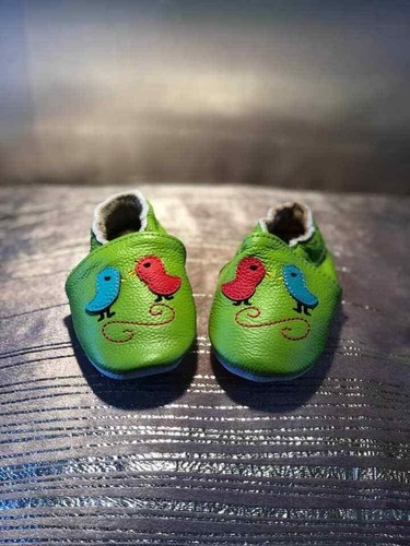 Baby slippers moccasins soft - moccasins,