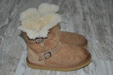 KIRKLAND TAN BROWN , REAL SHEEPSKIN ANKLE BOOTS UK 2