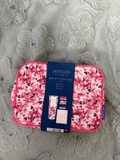 Joules Pink Floral Bag Of