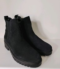 Gabor Comfort Black Suede