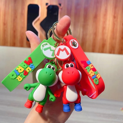 Super bros keychain - bros, mario