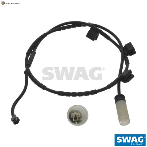 Warning contact brake - contact, wear