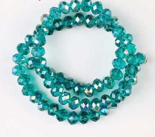 Rondelle round czech crystal - rondelle,