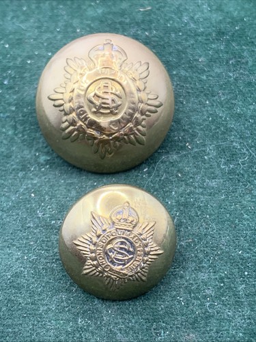 Army service corps ww1 button - ww1,