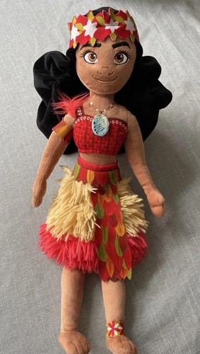 Disney store moana plush doll - disney,