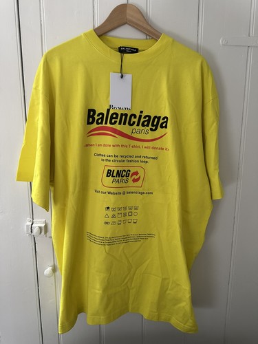 Balenciaga yellow cotton dry - cotton,