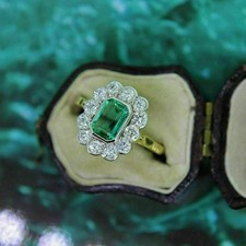 Art Deco 2.80Ct Emerald
