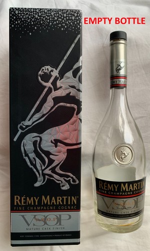 Empty old style bottle remy - empty,