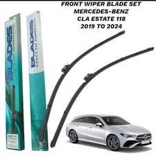 Front wiper baldes set - front, pair