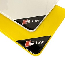 3D Domed Gel Audi S-Line Sport