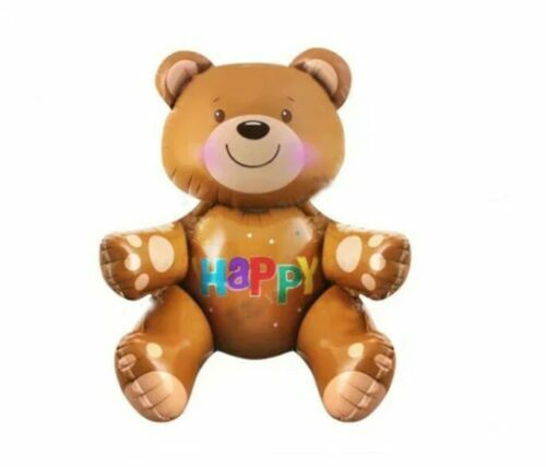 Teddy bear balloon - bear, birthday