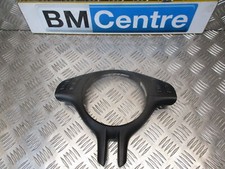 BMW 3 SERIES E46 MULTIFUNCTION SPORT STEERING WHEEL TRIM BUTTONS BLACK