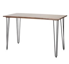 Modern walnut desk 120cm - modern,