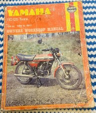 Haynes Yamaha Rd125 Twin Workshop Manual Original 