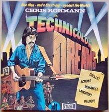 CHRIS ROHMANN TECHNICOLOR DREAMS ORIGINAL 1977 UK OLD FANGLED VINYL LP OLDF 1