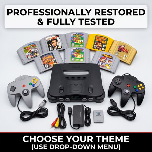 N64 nintendo console - nintendo, 64