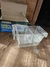 Marina Floating 3 in 1 Guppy Fish Breeding Isolation Fry Trap Hatchery Fish Tank