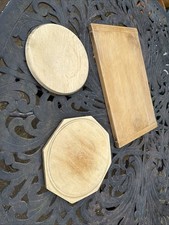 Large Vintage Carved Wooden