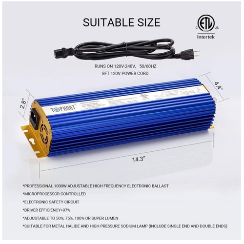 Super safety 1000w ballast - super-safety, for