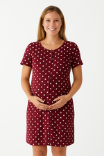 LADIES WOMENS COTTON MATERNITY