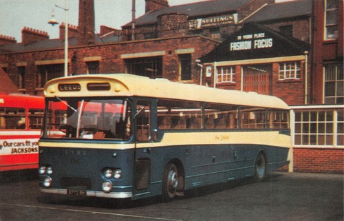 Pike bus postcard east - bus,