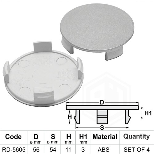 Alloy wheel center caps - , centre